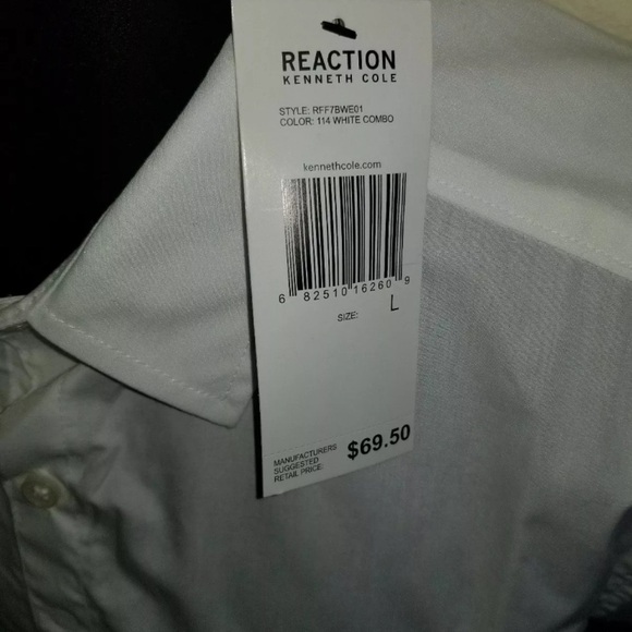 Kenneth cole reaction Short-sleeve L - Picture 2 of 6